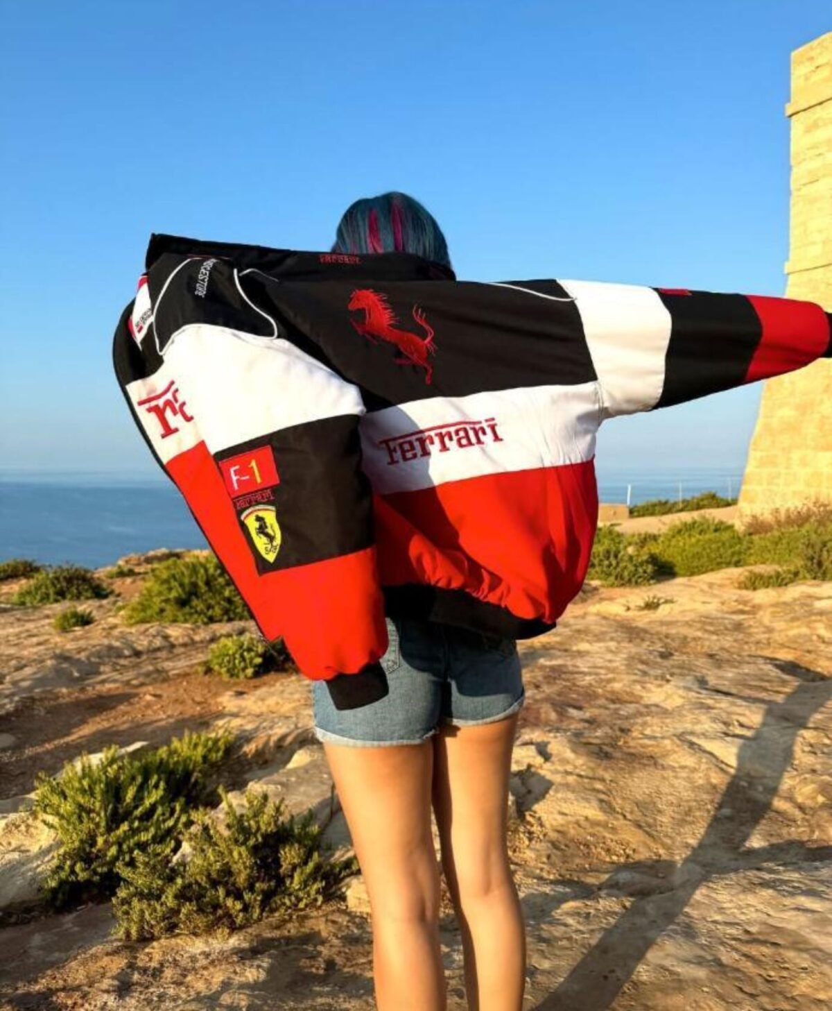 Formula 1 Leather Jacket