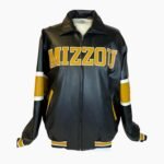 G-III Sports Missouri Tigers Leather Bomber Jacket