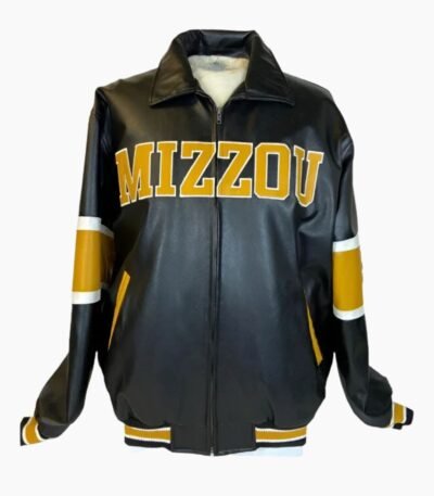G-III Sports Missouri Tigers Leather Bomber Jacket