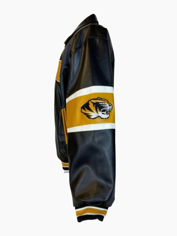 G-III Sports Missouri Tigers Leather Bomber Jacket