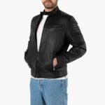 Genuine Leather Black Men's Jacket