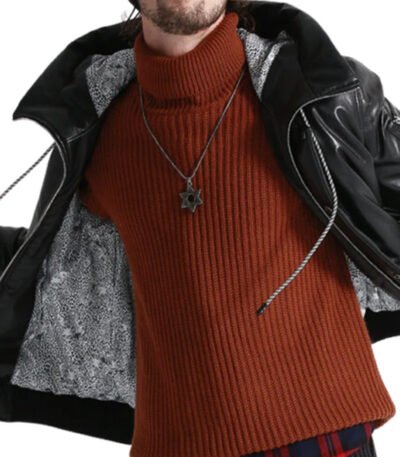 Genuine Sheepskin Leather Jacket For Men