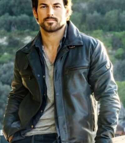 Giacomo Gianniotti Deceitful Love 2024 Leather Jacket