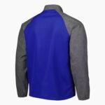 Gray New York Giants Full Zip Windbreaker Jacket