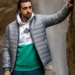 Gray Plain Puffer Jacket