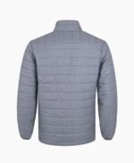 Gray Plain Puffer Jacket