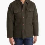 Green Wool Blend Jacket