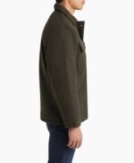 Green Wool Blend Jacket