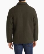 Green Wool Blend Jacket