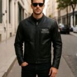 Harley Davidson American Flag Leather Jacket