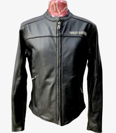 Harley Davidson American Flag Leather Jacket