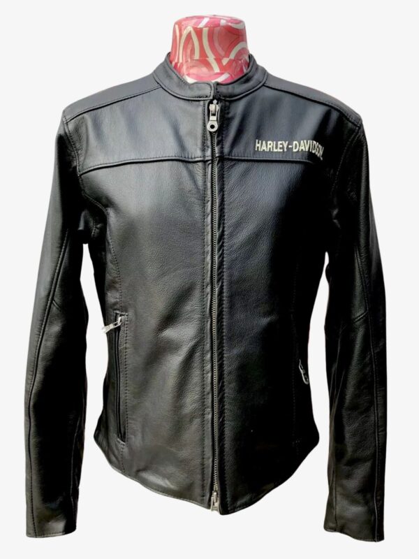 Harley Davidson American Flag Leather Jacket