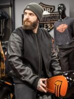 Harley Davidson Fall Wool Blend Varsity Jacket