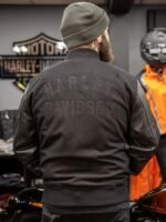 Harley Davidson Fall Wool Blend Varsity Jacket