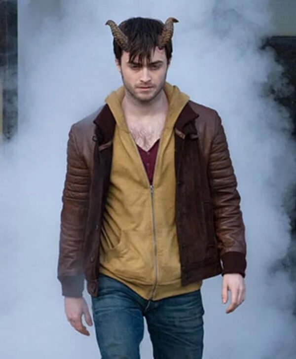 IG Perish Horrns Daniel Radcliffe Decant Leather Jacket