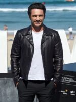 James Franco Leather Jacket Men Celebrity Jacket