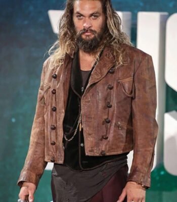 Jason Momoa Justice League Leather Jacket