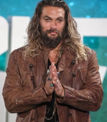 Jason Momoa Justice League Leather Jacket