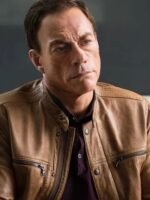 Jean Claude Van Johnson Season Leather Jacket Men Celebrity Jacket