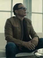 Jean Claude Van Johnson Season Leather Jacket Men Celebrity Jacket