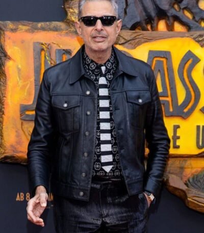 Jeff Goldblum Leather Jacket