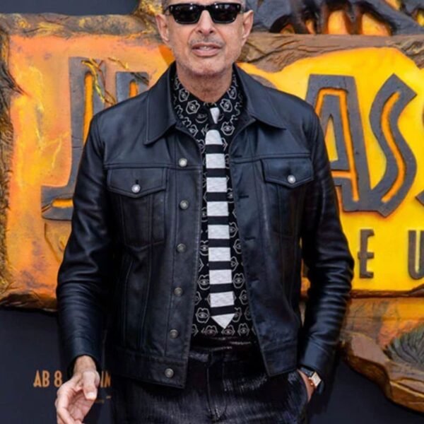 Jeff Goldblum Leather Jacket