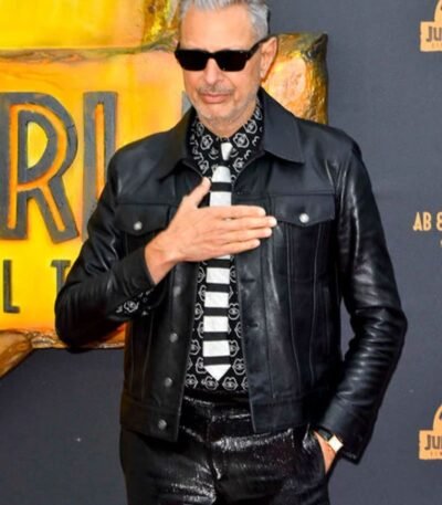 Jeff Goldblum Leather Jacket