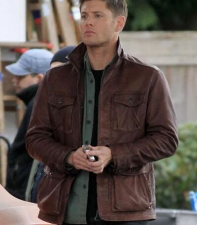 Jensen Ross Ackles Supernatural Season 7 Leather Jacket