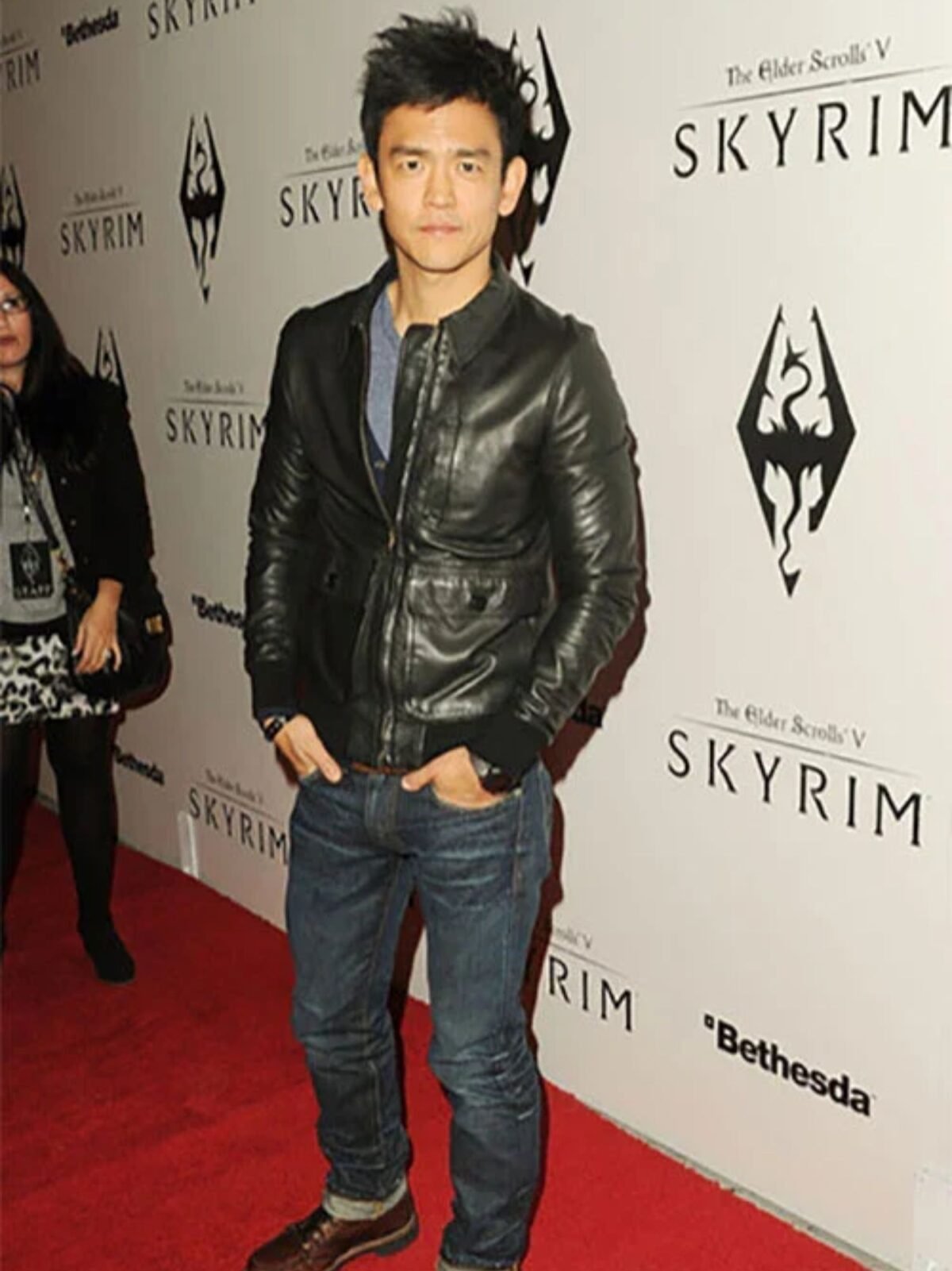 Jhon Cho Leather Jacket Jhon Cho Leather Jacket