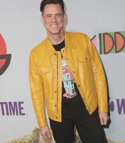 Jim Carrey Kidding Casual Leather Jacket