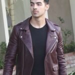 Joe Jonas Leather Jacket