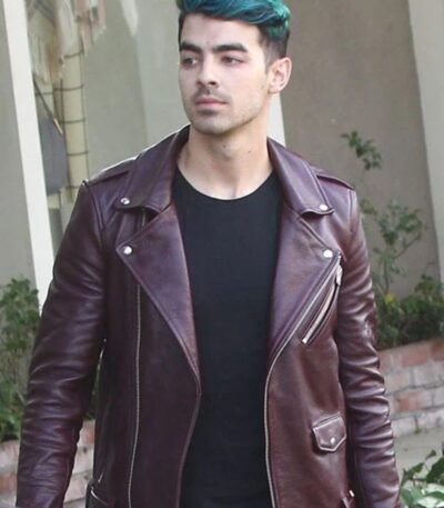 Joe Jonas Leather Jacket