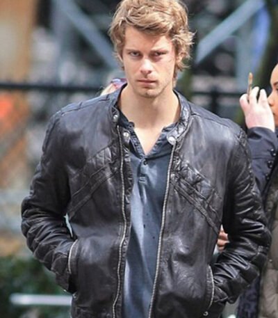 John Young The Tomorrow People Decant Leather Jacket