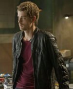 John Young The Tomorrow People Decant Leather Jacket