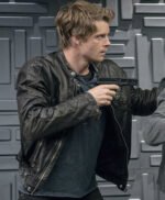John Young The Tomorrow People Decant Leather Jacket