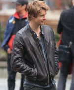 John Young The Tomorrow People Decant Leather Jacket
