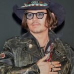 Johnny Depp Distressed Black Style Leather Jacket
