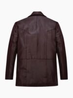 Johnny Depp Donnie Brasco Leather Blazer