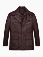 Johnny Depp Donnie Brasco Leather Blazer