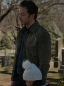 Josh Dallas Manifest Leather Jacket