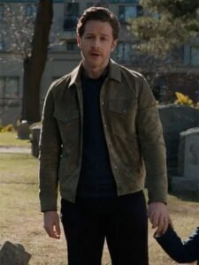 Josh Dallas Manifest Leather Jacket
