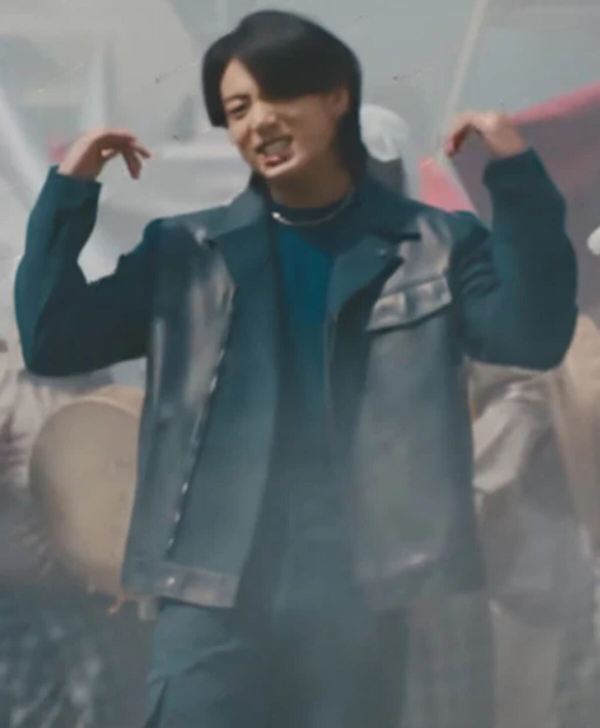 Jung Kook BTS FIFA World Cup 2022 Qatar Song Black Jacket