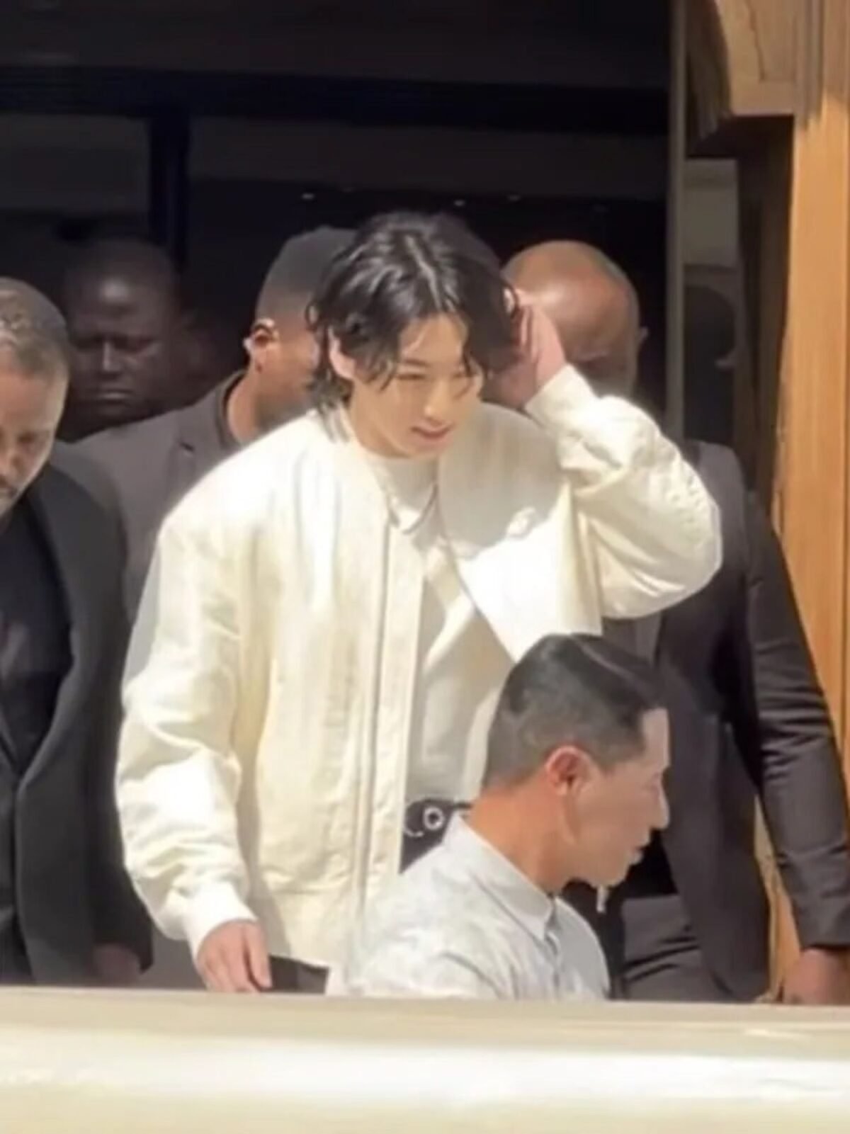 Jung Kook BTS FIFA World Cup 2022 Qatar Song White Jacket