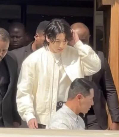 Jung Kook BTS FIFA World Cup 2022 Qatar Song White Jacket