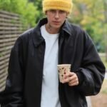 Justin Bieber 2024 Leather Jacket