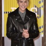 Justin Bieber Stylish Leather Jacket