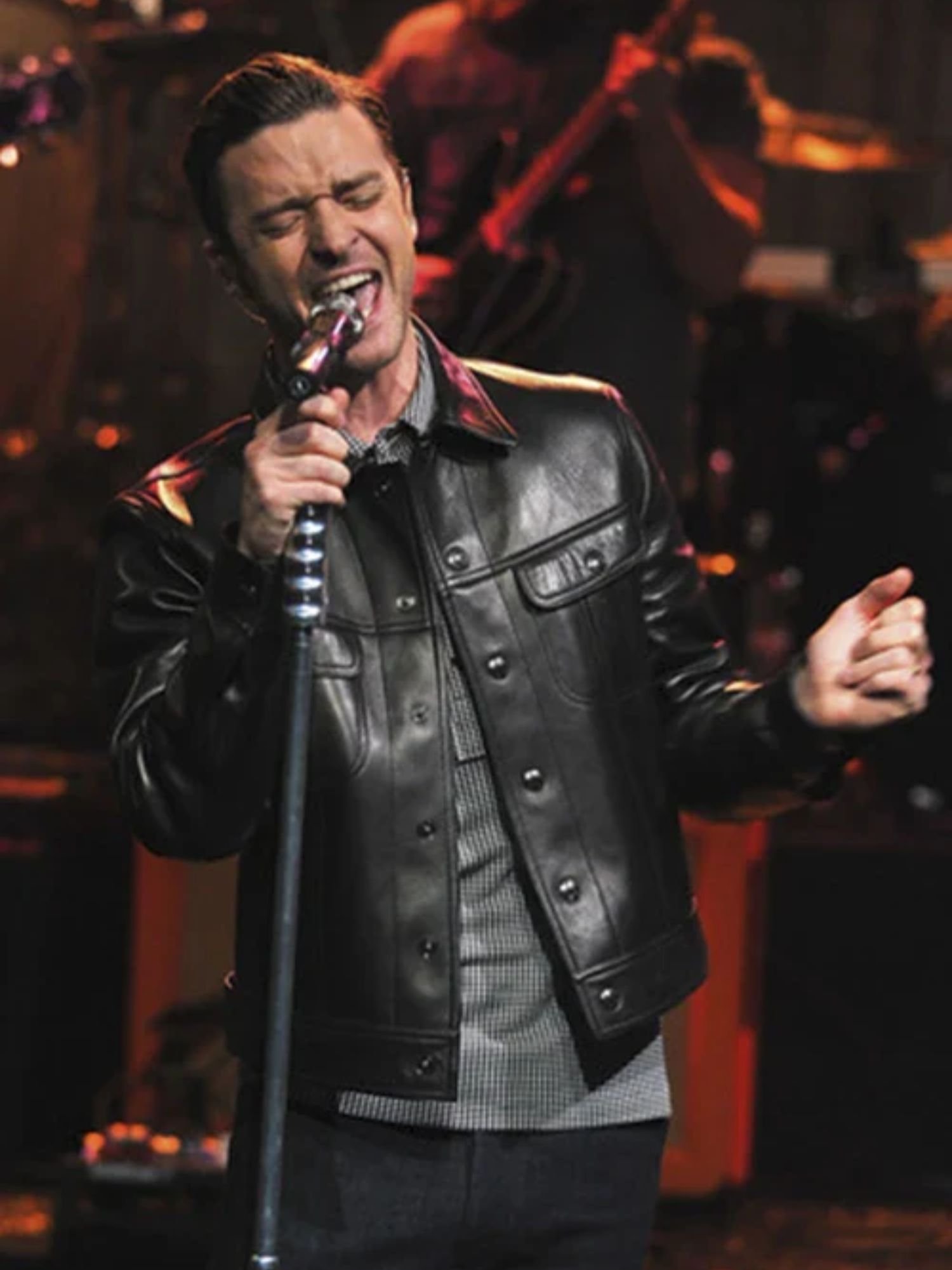 Justin Timberlake Leather Jacket Justin Timberlake Leather Jacket