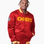 Kansas City Chiefs Closer Red Satin Jacket