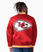 Kansas City Chiefs Closer Red Satin Jacket