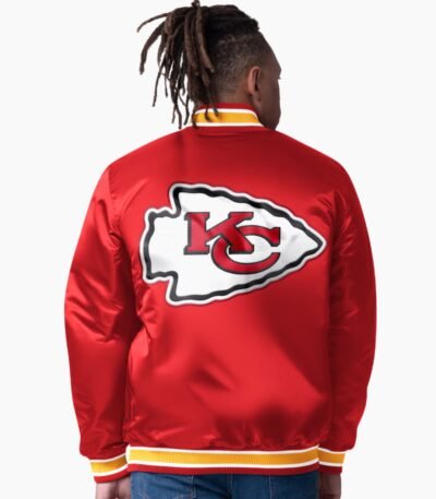 Kansas City Chiefs Closer Red Satin Jacket